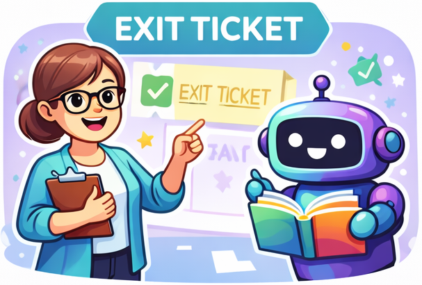 Exit tickets in Co-TeachAI